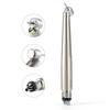 Dental 45 Degree E-generator High Speed Handpiece LED Titanium Plating Standard Head Single Water Spray Handpiece 4 Holes