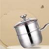 WuTuo 18CM 304SS Non-stick Milk Pot with Steamer