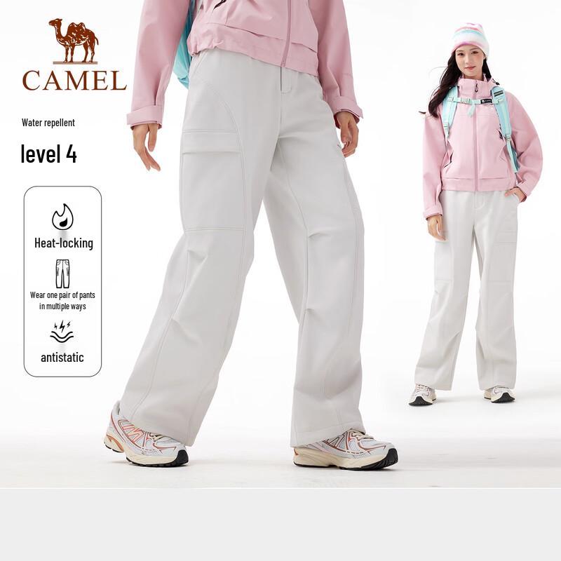 CAMEL Women's Fleece-lined Outdoor Softshell Pants 9291