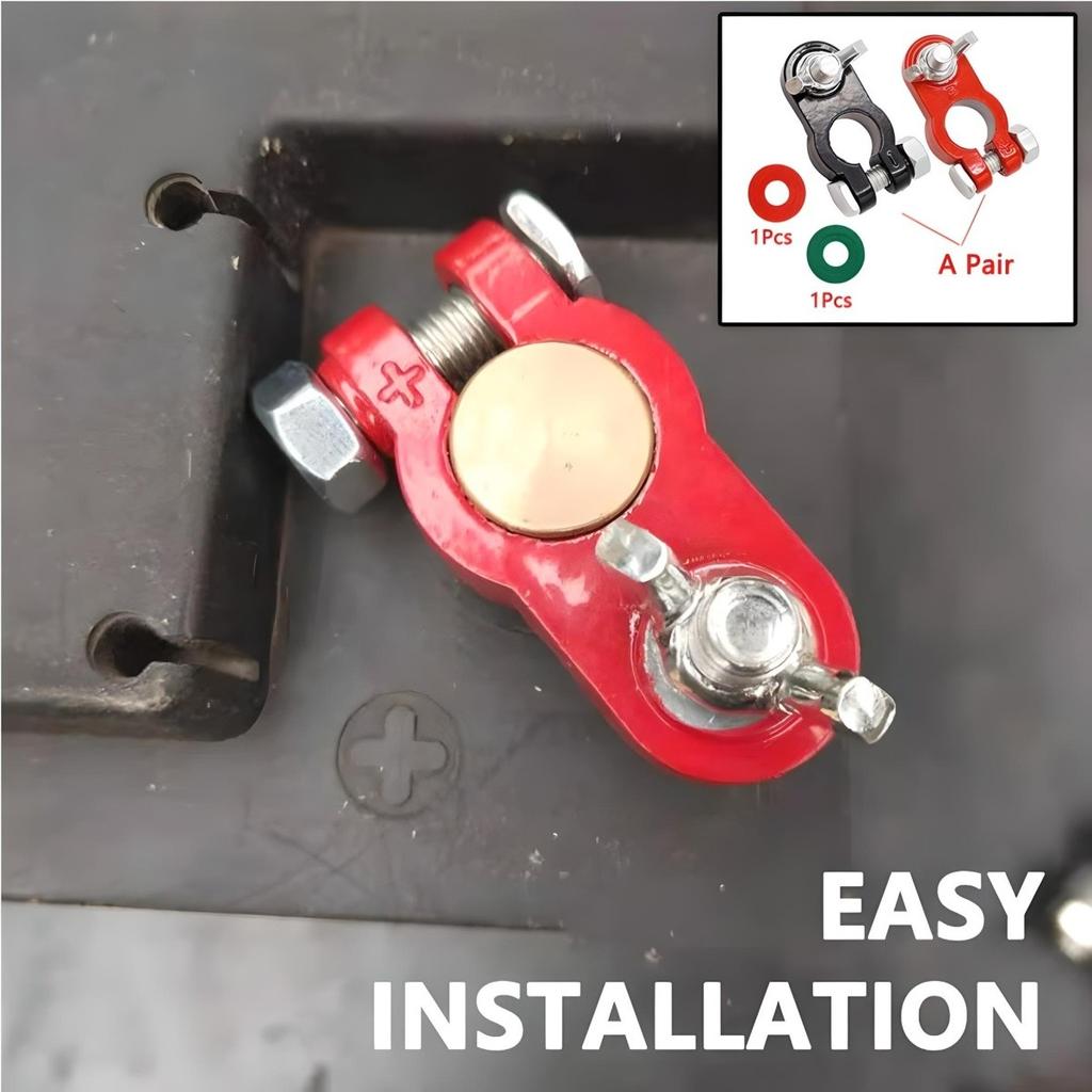 Battery Terminals 6V, 12V, 24V - Set Off-Road