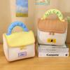 Kawaii Handheld Cosmetic Case House-shaped Portable Storage Bag Cute Cute Cabin Makeup Bag Outdoor