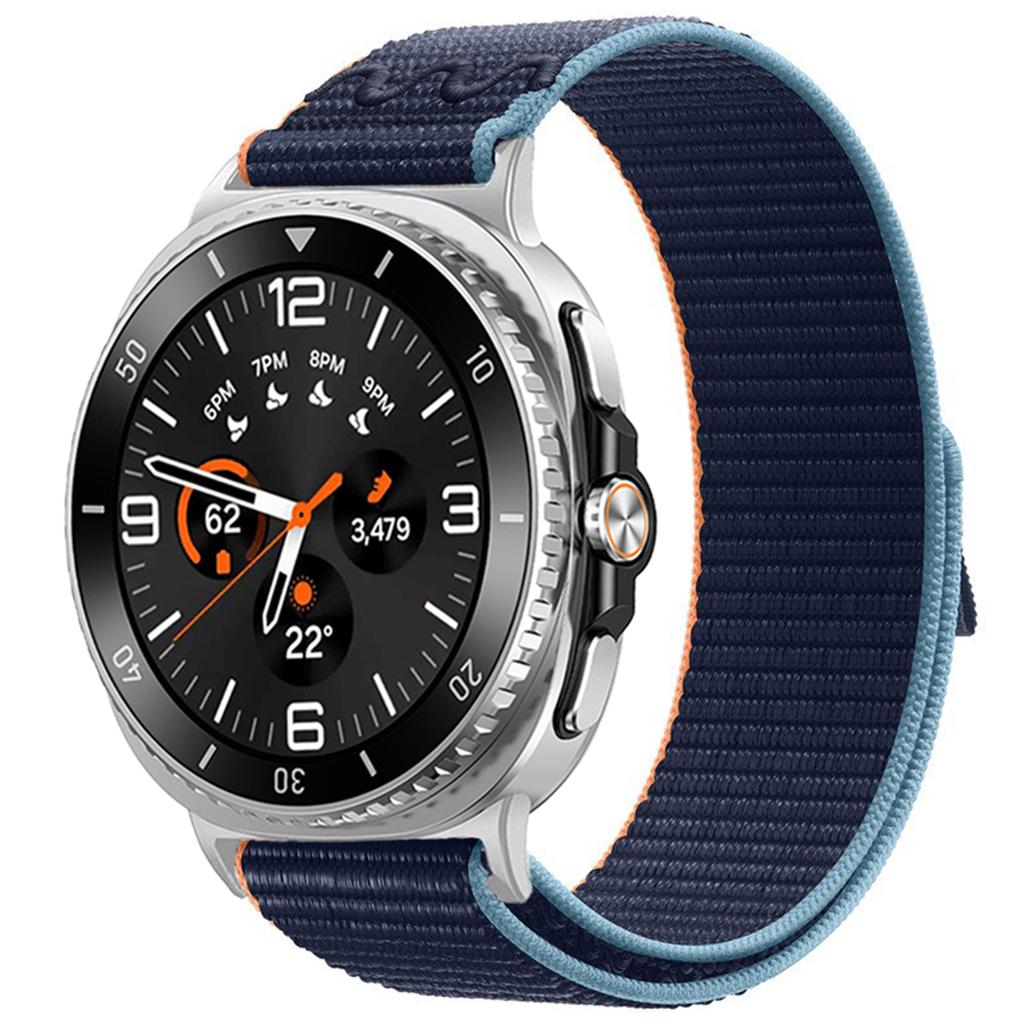Breathable Nylon Braided Loop Band for Samsung Galaxy Watch 8 40/44mm Bracelet Wristband for Samsung Galaxy Watch 8 Classic 46mm