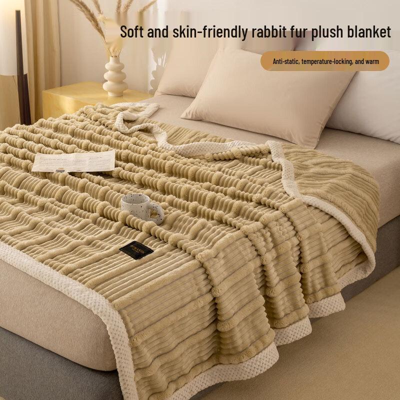 

Grace All-Season Thickened Polyester Sofa Throw Blanket