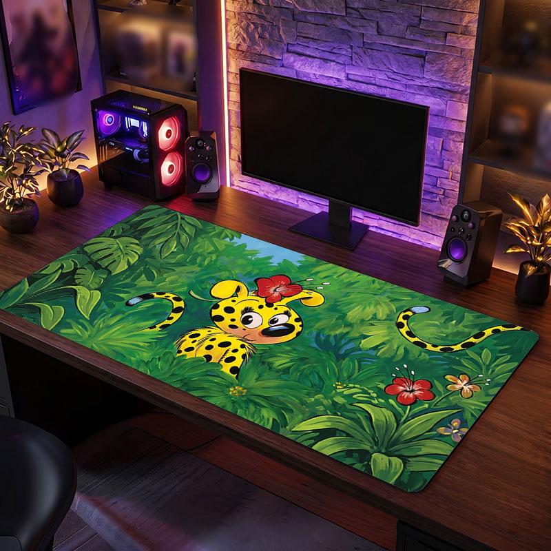 Big Mouse PadMarsupilami Extended Soft Desk Mat Gaming Office Computer Table Decor Mat