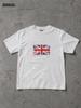 Y2K Britische Flagge Grafik T-Shirt Kaputt