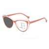 2025 Fashion Men Women Photochromic Reading Glasses Trendy Cat Eye Multifocal Glasses Outdoor Far Sight Eyeglasses +1.0+1.5+4.0