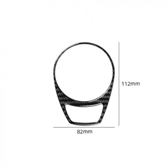 For BMW 6Series E63 E64 2004-2010 Carbon Fiber Radio Console Frame Cover Trim SU
