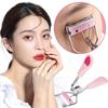 Eyelash Curler with Built-in Comb for Natural Sunflower Lash Wide Angle Eyelash Clamp Portable Eye Makeup Tools