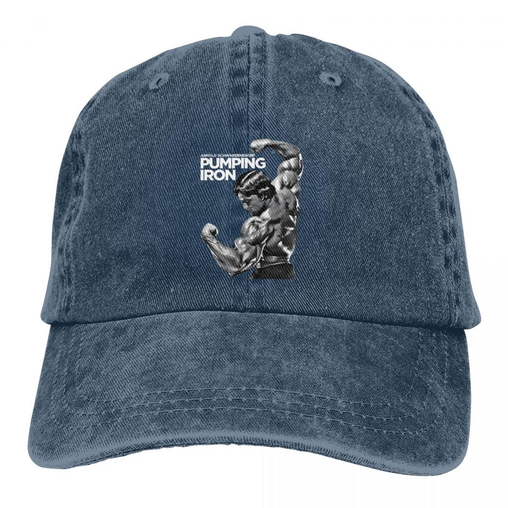 Arnold Schwarzenegger Pumping Iron Arnold Schwarzenegger Unisex and WoUnisexs Baseball Caps Adjustable Casual Cotton
