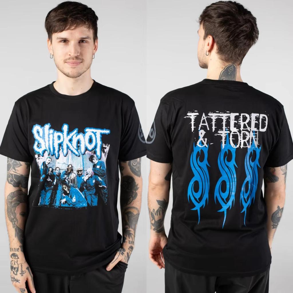 2026 Summer Slipknot Graphic Unisex Short Sleeve Luxury Casual Vintage Fashion Brand T-Shirt