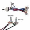 Ongwan Les Paul (LP) Guitar Wiring Harness (A500K, B500K) with 2 Volumes, 2 Tones, 1 Jackpot, and 3-Way Switch, Replacement Part for Les Paul Electric