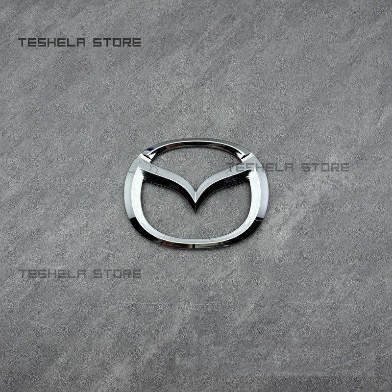 Silver Car Front Grille Emblem Badge ABS Auto Exterior Logo Decoration For MAZDA CX-30 Front Grille Rear Trunk Emblem Logo Badge h5