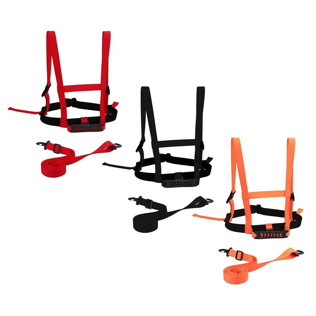 Children's ski harness for training snowboards Safety shoulder straps Speed