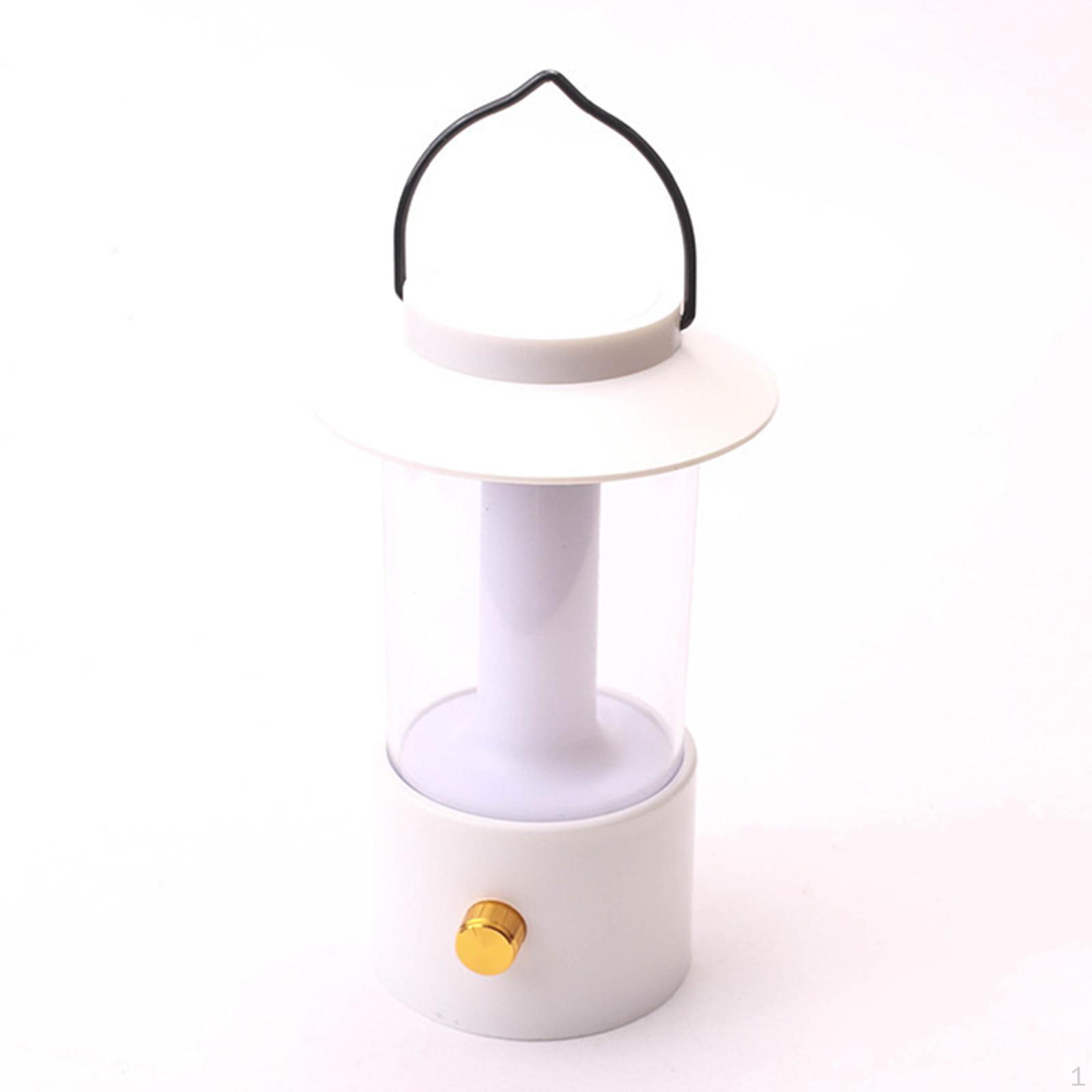 

Кемпинговый фонарь, регулируемый портативный практичный фонарик для палатки, подвесной светильник для домашнего двора белый