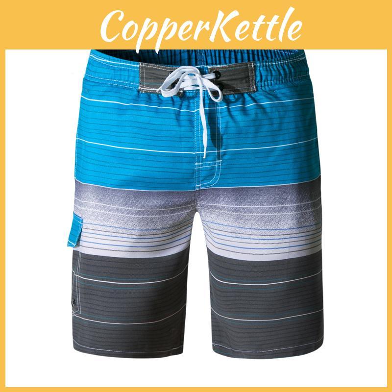 Timeless Appeal Men's Summer Swim Trunks For Casual Beach And Daily Wear