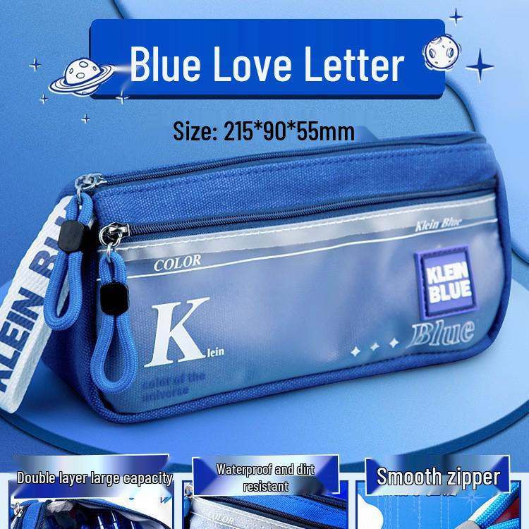 2025 Large Capacity Boys' Pencil Case - Japanese Style for Junior & High School Students