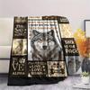 Kitten Sloth Lion Wolf Frame Print Flannel Blanket,High Quality Comfortable for All Seasons,Home Decor,Warmth and Comfort,Perfect for Christmas Gifts