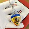 Guitar Pick Storage Bag Acoustic Case Holder Pendant Picks Holding Keychain Plectrum Case