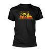Bad Brains 'Lion Crush' Black T Shirt NEW Vintage Washed Versatile Streetwear Slightly Soft Designer Clothes Breathable Fashion