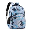 Oxford Block Fashion Backpack With Durable Straps For Wear Daily
