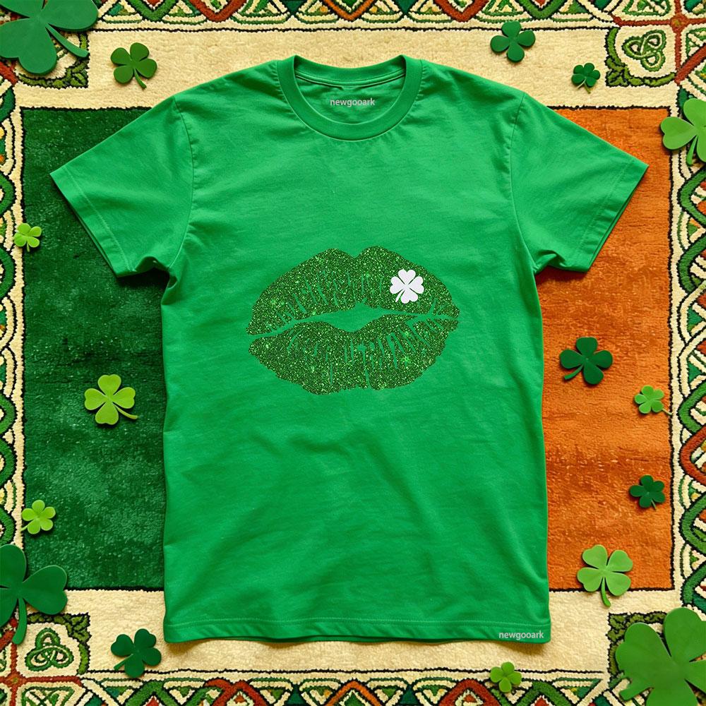 Saint Patrick Green T Shirt Man Cotton Retro Casual Funny Festival Printed T Shirt Lucky Irish Unisex Adult Party Tee