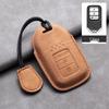 Compatible Leather Key Cover for GAC Toyota CRV, Crown, Accord, Civic, Haoying, and Inspire