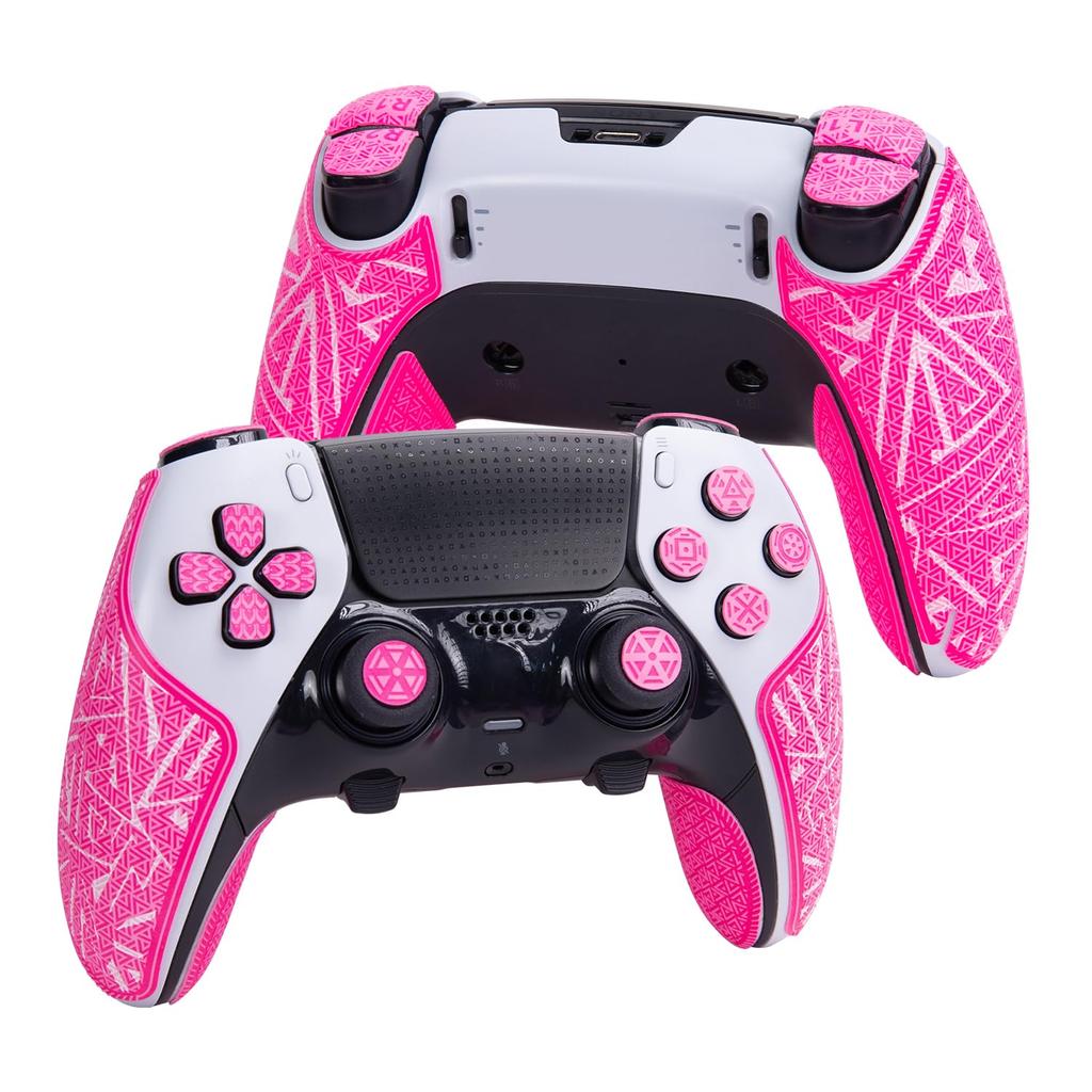 TALONGAMES PS5 DualSense Edge Controller Grip Elite s vylepšeným úchopem a tlačítky Barevná inovativní sada č. 1 Páska, Verze, Designy, Protiskluzová páska,