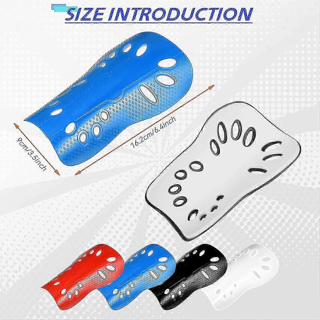 4 Pairs Kids Shin Guards Soccer Shin Guards Child Shin Guards Boys Soccer Shin Guards Youth Shin Guards Protective Soccer Shin Pads For Soccer Footbal