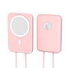 iPhone 12 MagSafe Silicone Protective Cover with Hand Strap for Mobile Power Shell