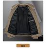 Corduroy Men's Casual Lapel Jacket - Youth Student Workwear Top