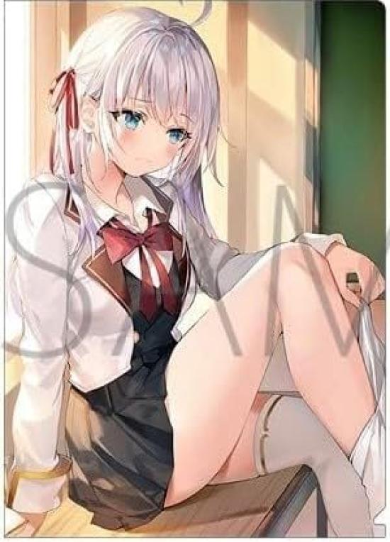 next door who sometimes whispers in Russian Clear File Aria A Official Goods Aria-san