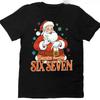 Christmas Tops Funny 67 Christmas 6 7 Meme Holiday Gen Alpha Slang Tshirt Print Cartoon Casual Short Sleeve Women Clothing