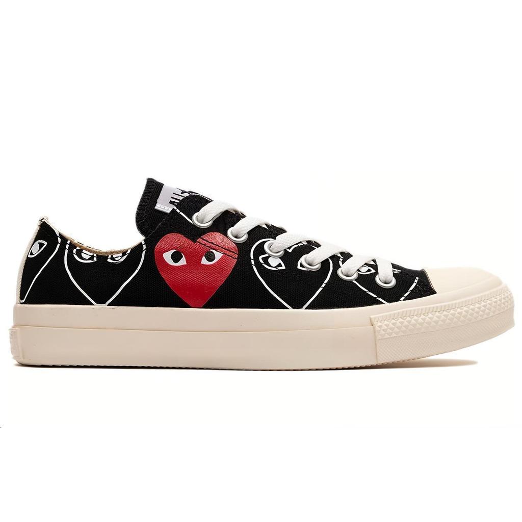 Converse Cdg X Converse Chuck Taylor All Star Cuore Multi Nero/Bianco/Rosso 168983C
