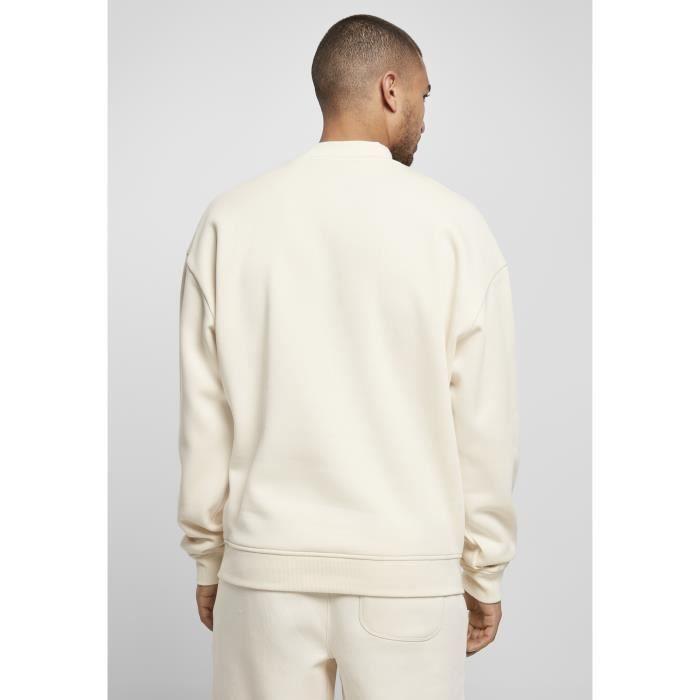 Sweatshirt Urban Classics Mock Neck Crew - Blanc - L