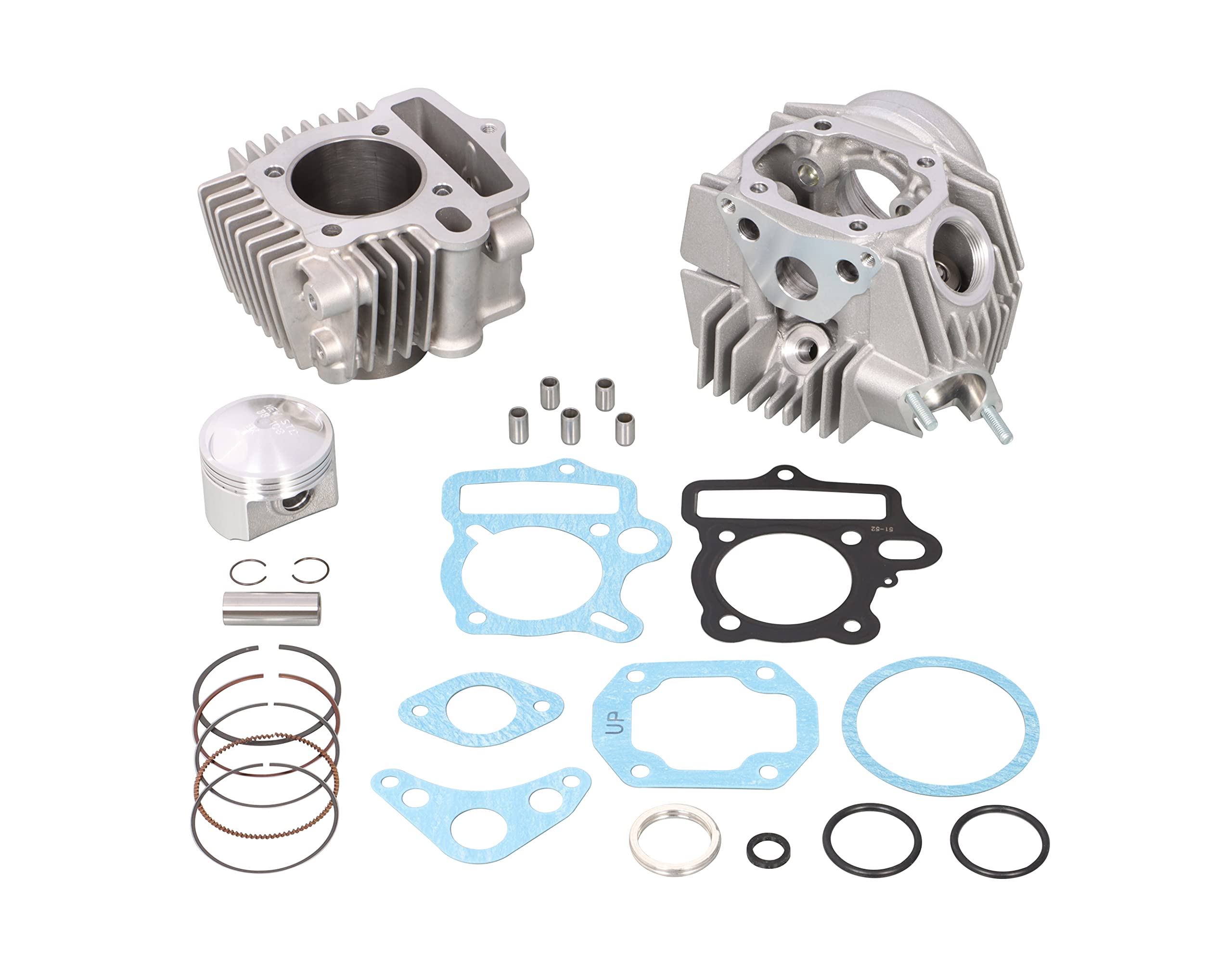 

KITACO NEW STD Bore Up Kit 88cc Aluminum Cast Iron Sleeve Cylinder No Cam Monkey Gorilla Dax Jazz Magna 50 Super Cub 50 (12V) etc. 214-1083102