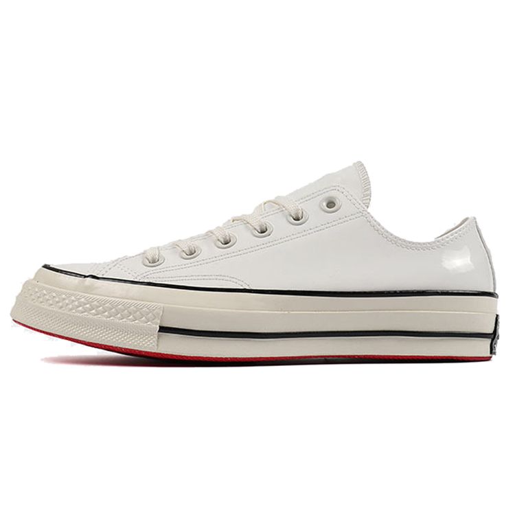 

Converse Chuck 70 Ox White Patent Мужские кроссовки Vintage-White Ivory 162439C