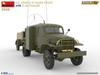 Miniart Scale American Radio Truck and Trailer Interior Kit Plastic Model Kit MA35418 1/35 K-51 K-52