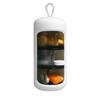 Portable Large-Capacity Pill Storage Box: Mini Travel Medicine Case