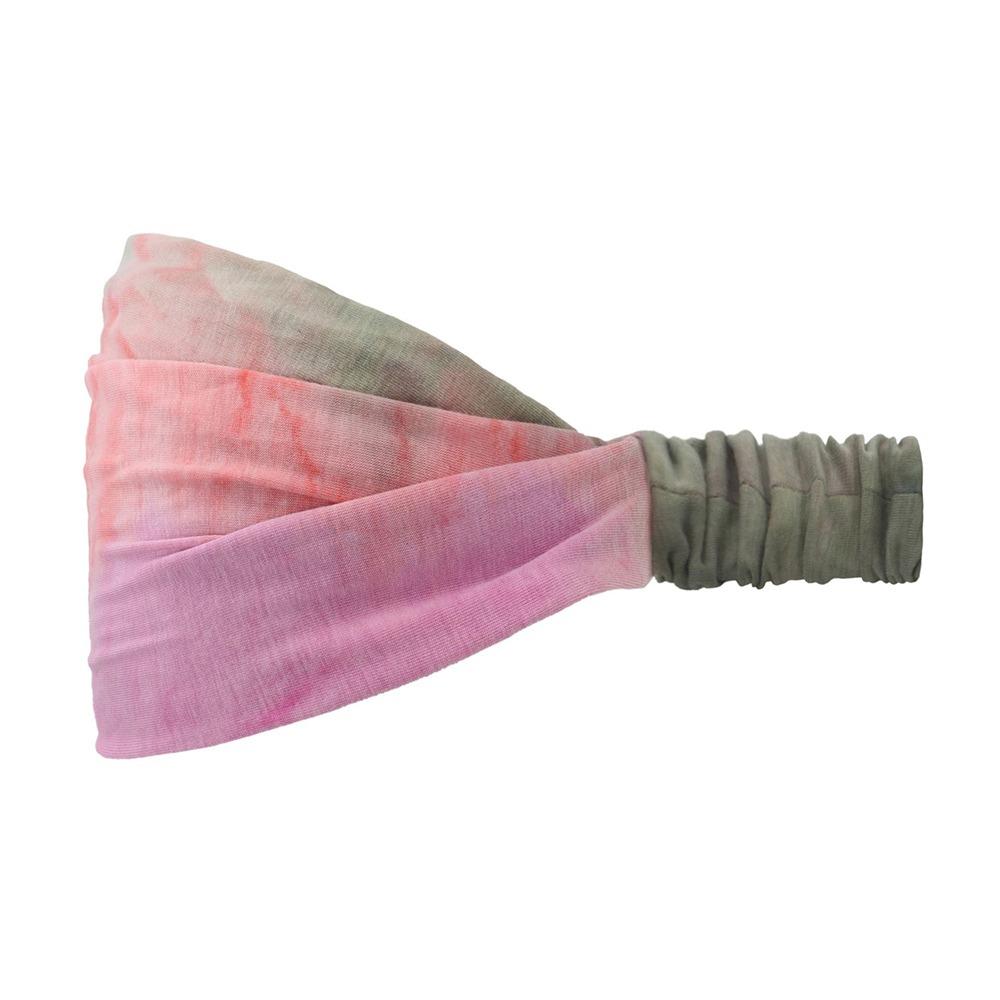 Cotton Yoga Headband Face Washing Fitness Elastic Headband Simple Tie Dye Headbands Girls