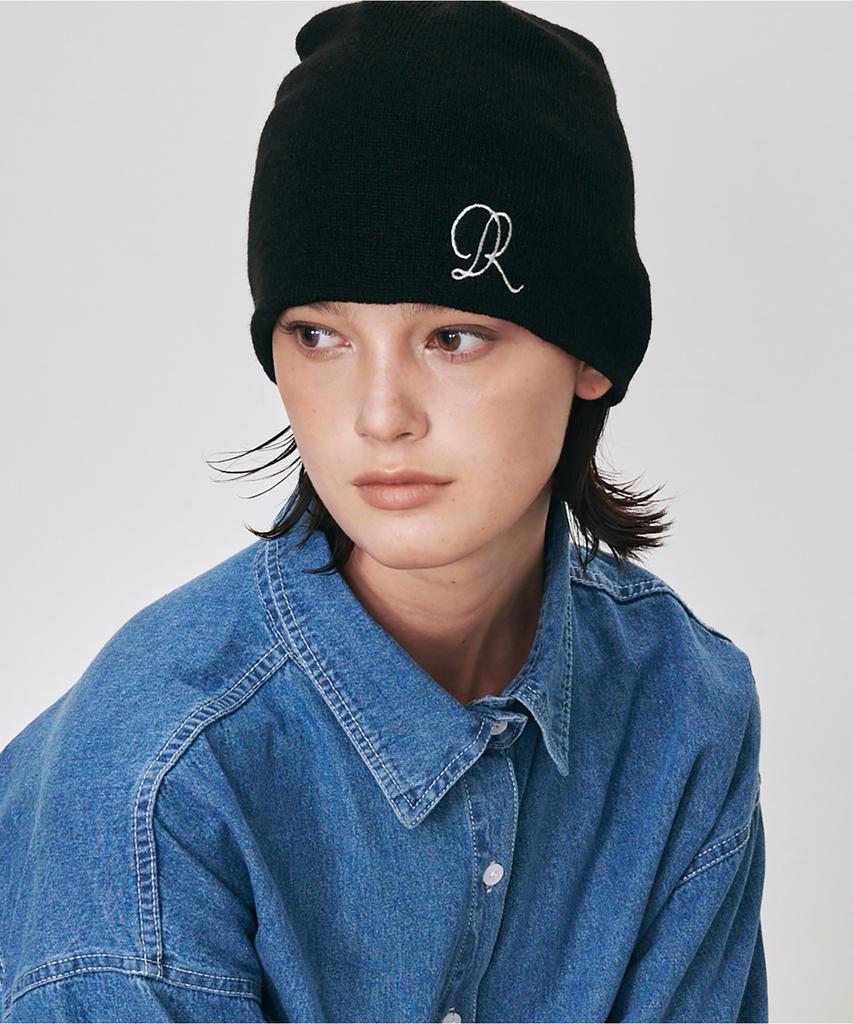 Dieomaidieo Dear Dr Logo Beanie (Black)