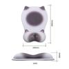 Ergonomic Hand Support Mouse Mat Cute Cat Gaming Mousepad Creative Wrist Rest Mouse Pad  Gifts
