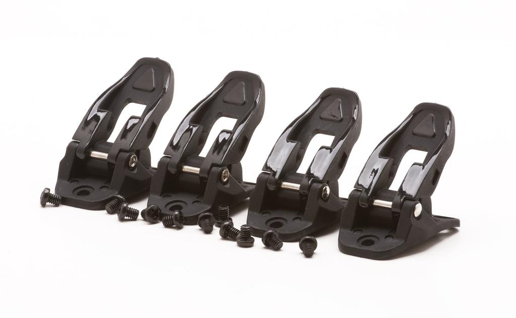 O'Neal 0324-902 Rider Boot Buckle Kit, Black, One Size Fits All