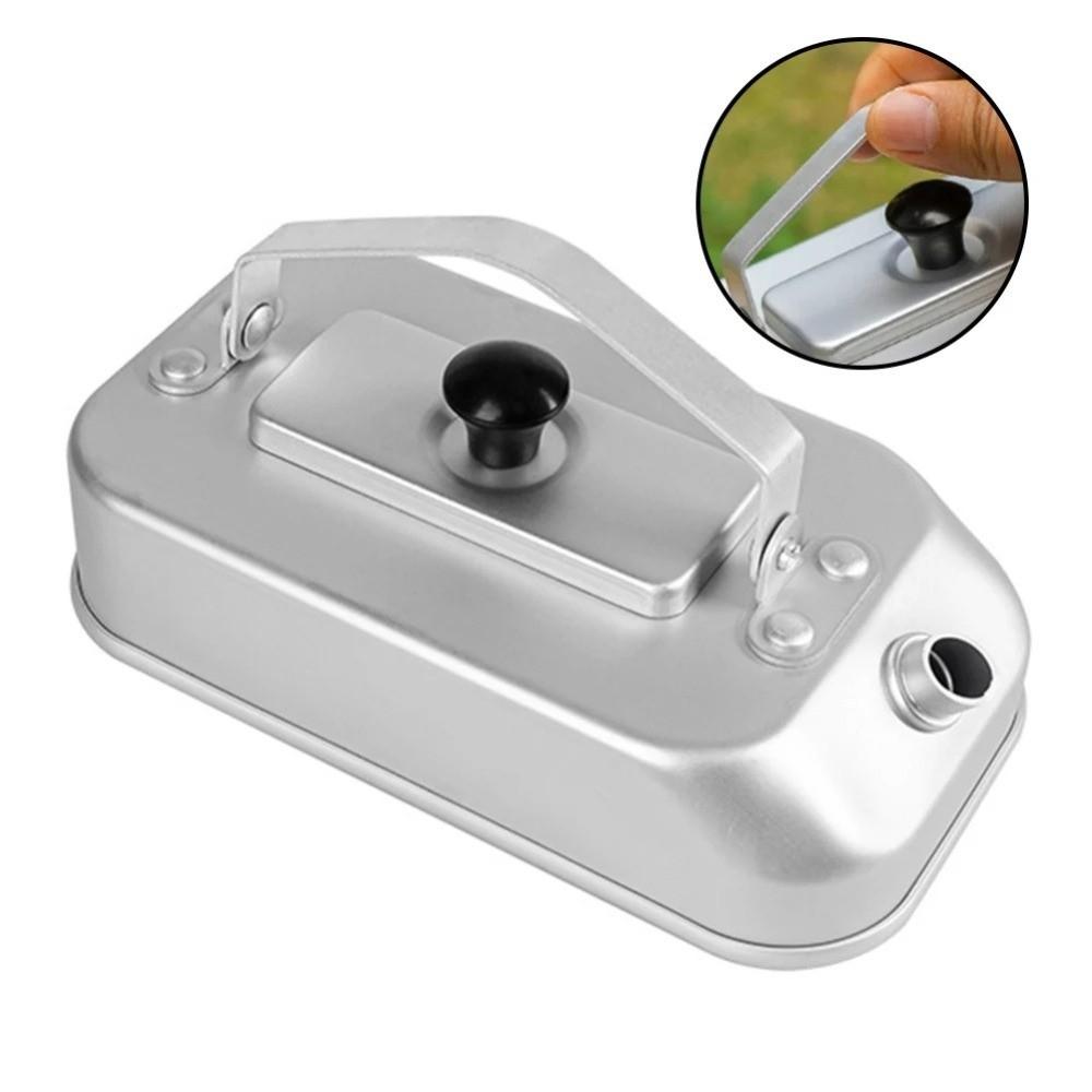 With Handle Camping Boiling Water Pot Aluminum Zinc Zinc Alloy Tea Cooker  for Hiking Fishing Picnic