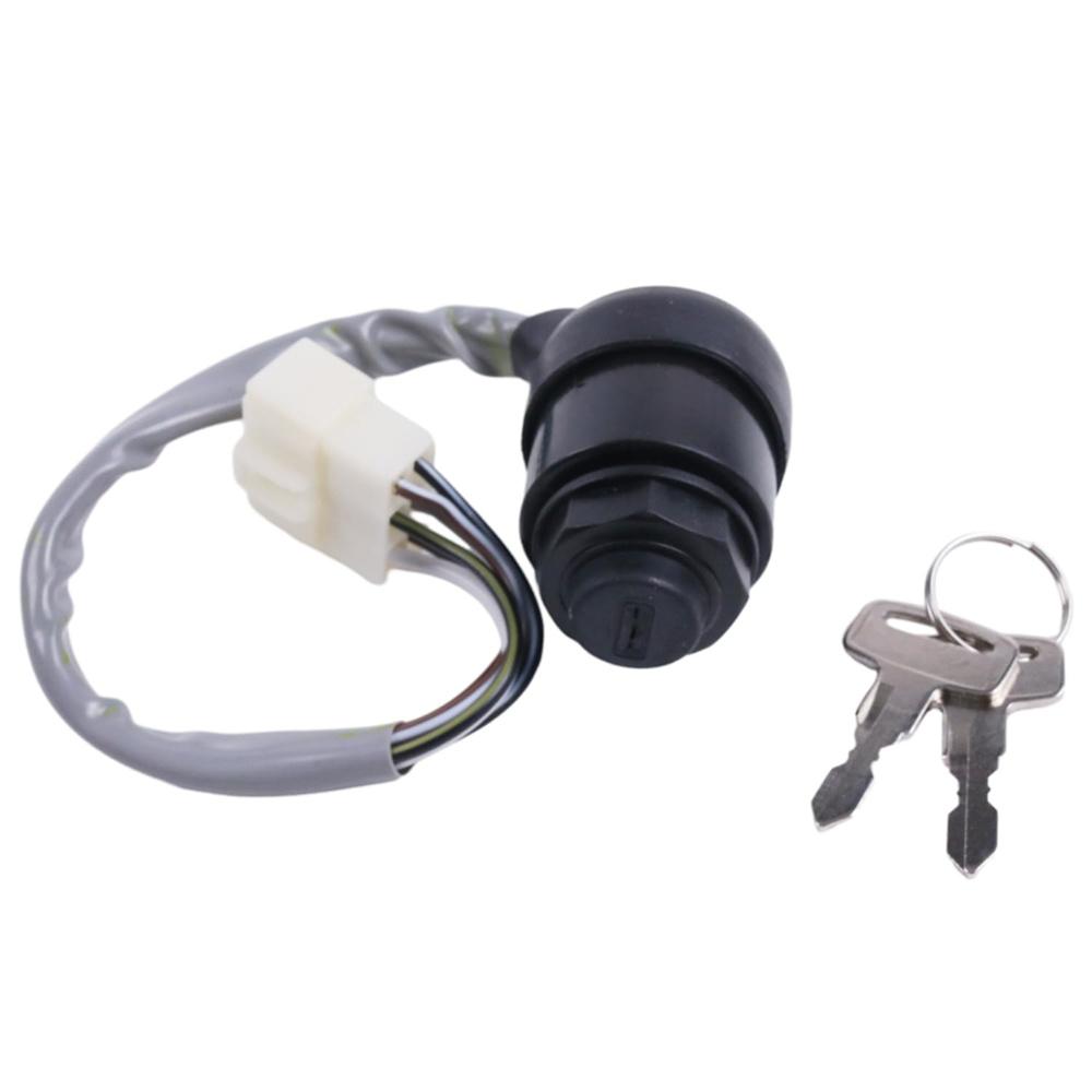 Ignition Key Switch With keys 27005-0011 For Kawasaki UTV Mule 600 610 4000 4010