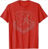 Strategic Air Command SAC Emblem Cold War Grunge design 100 cotton short sleeve Oneck casual printed mens Tshirt