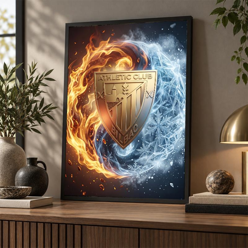 Athletic Bilbao Football Diamond Painting Kit 5D Full Drill DIY Diamond Mosaic Wall Art Home Decor