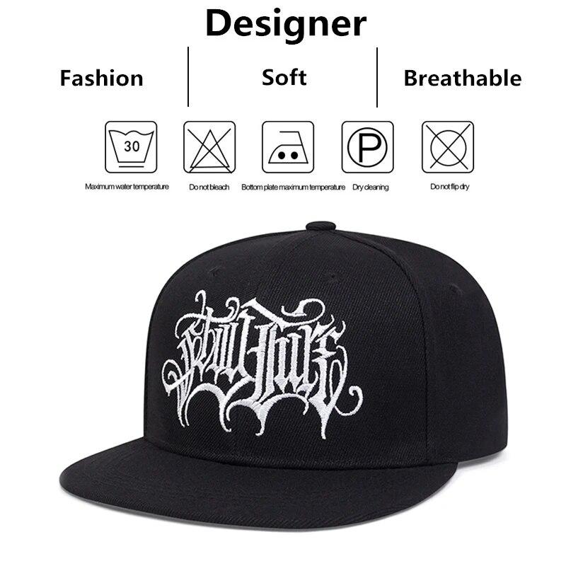 Fashion Hip Hop Street Punk Frauen New Baseball Cap Embroidery Outdoor Sports Black Caps Men Women Soft Snapback Sun Hats