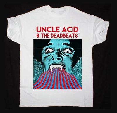NEW Uncle Acid The Deadbeats Gift For Fan White All Size Tee Shirt