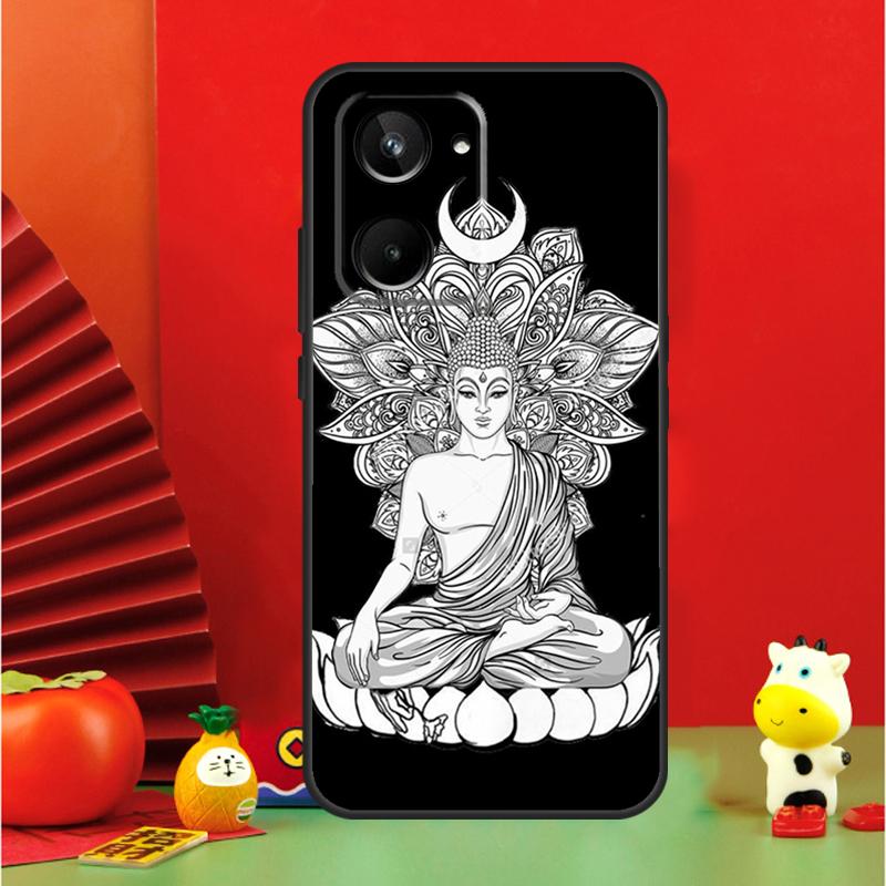 Gautama Buddha For Realme C35 C53 C55 C67 GT Neo 6 GT5 9 10 11 12 Pro Plus C25S C21Y C30 C31 C33 C51 Case