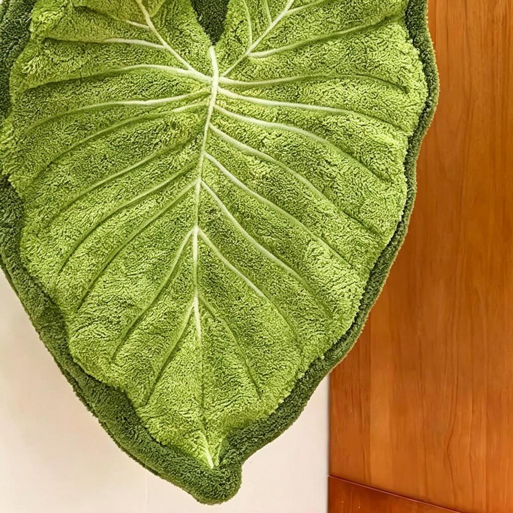 Leaves Hand Towels Absorbent Kitchen Handkerchief Bathroom Hands Towel Wall Hanging Kitchen Towels Kitchen Accessories Decor